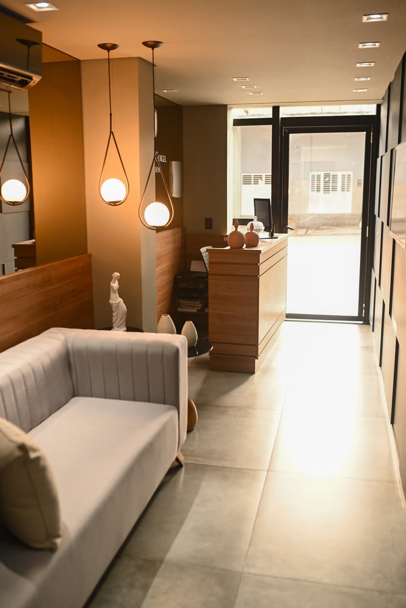 Recepção do escritório